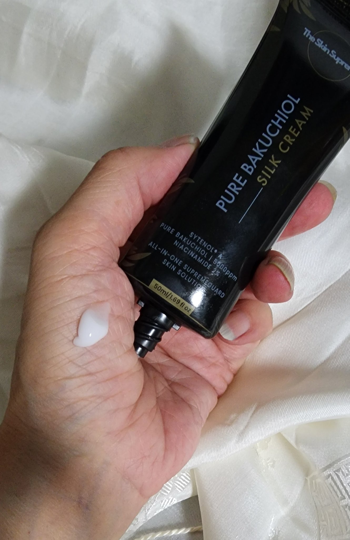 ピュアバクチオールシルククリーム/The Skin Supreme/フェイスクリームを使ったクチコミ（2枚目）