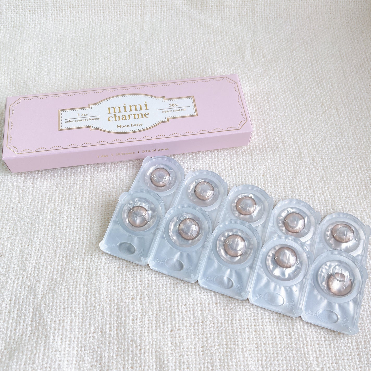 mimi charme 1day/mimi charme/ワンデー(1DAY)カラコンを使ったクチコミ(2枚目)