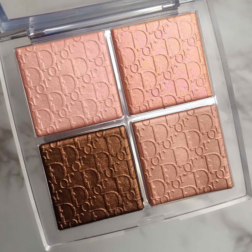 【旧】ディオール バックステージ フェイス グロウ パレット/Dior/ハイライトを使ったクチコミ（3枚目）