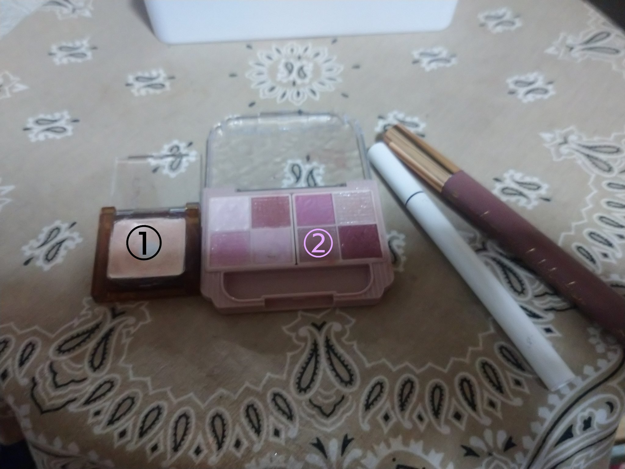 イルミクチュールシャドウ/excel/ジェル・クリームアイシャドウを使ったクチコミ（1枚目）