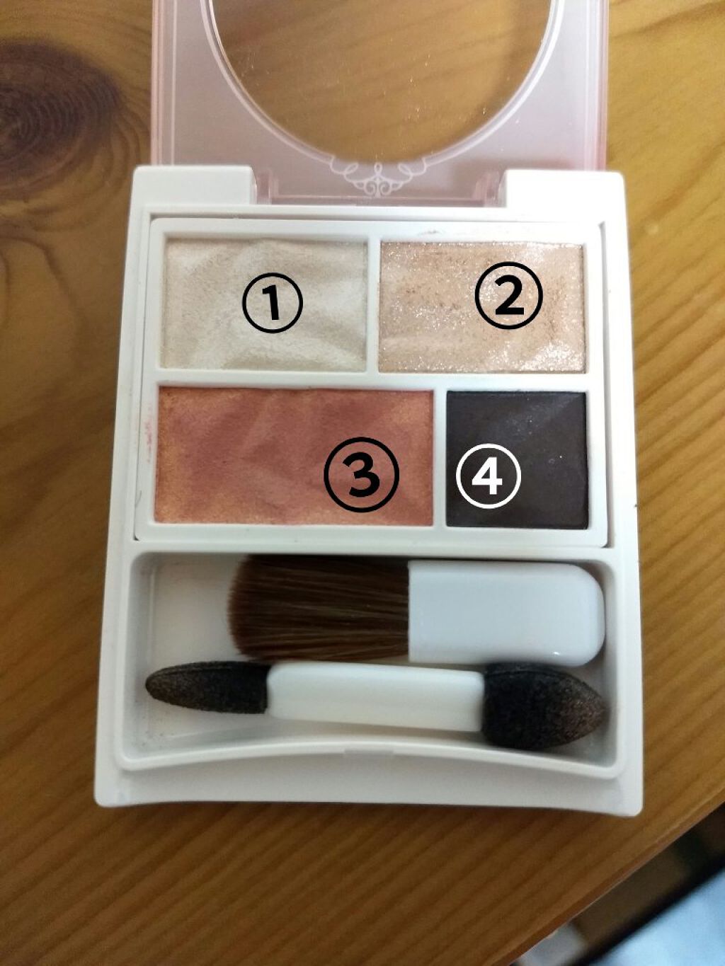 カラーパレット/パラドゥ/マルチパレットを使ったクチコミ（3枚目）