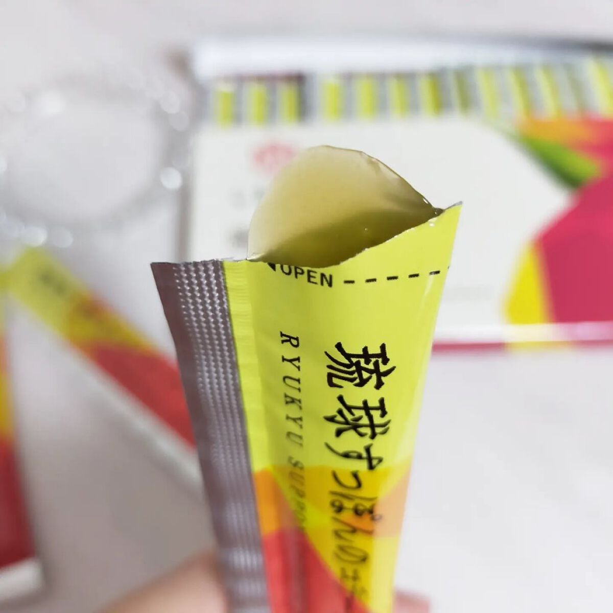 琉球すっぽんのコラーゲンゼリー/しまのや/食品を使ったクチコミ(4枚目)