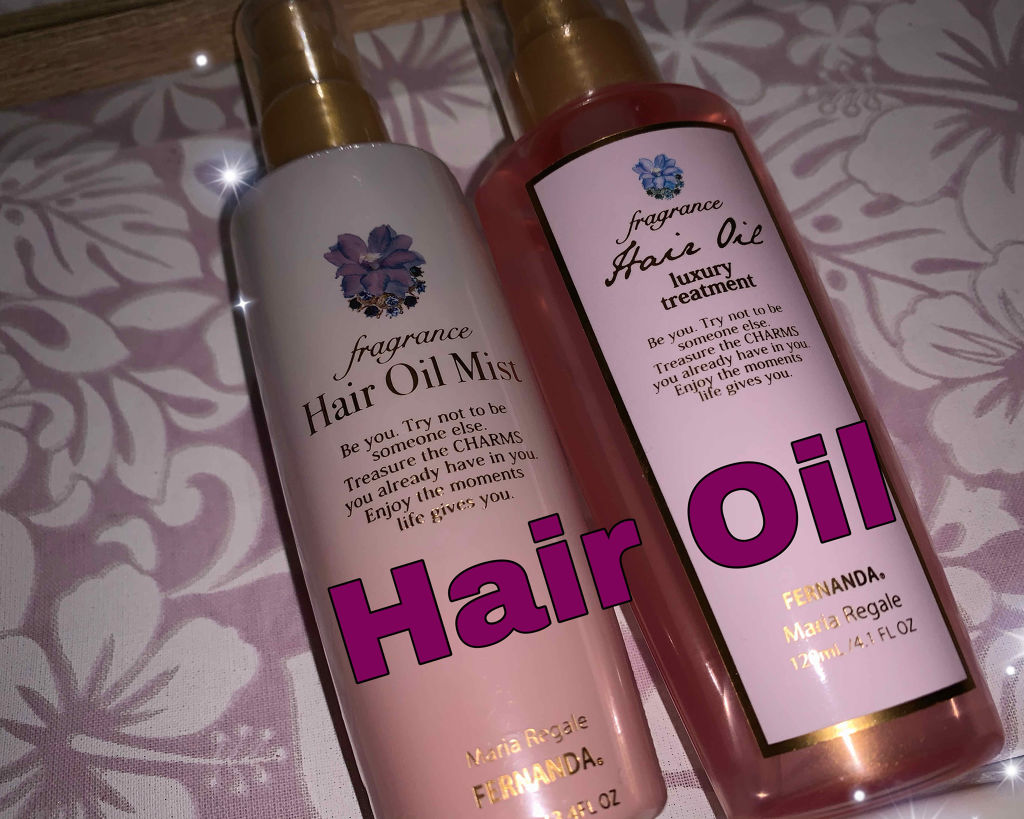 フレグランス ヘアオイルミスト マリアリゲル/フェルナンダ/ヘアオイルを使ったクチコミ（3枚目）