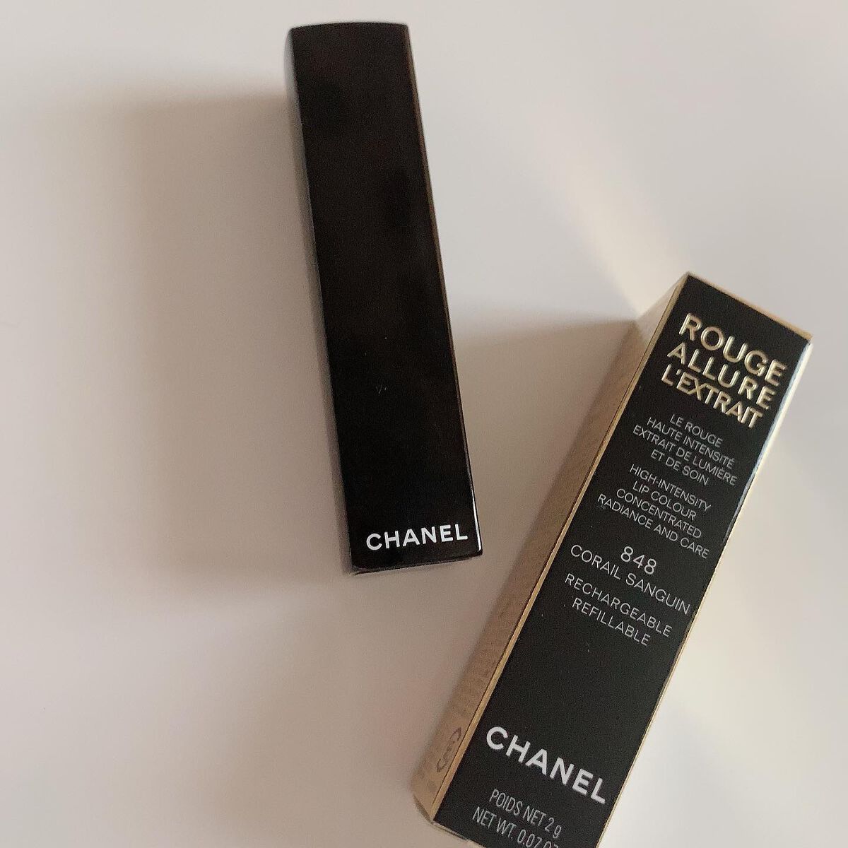 ルージュ アリュール レクストレ/CHANEL/口紅を使ったクチコミ(4枚目)