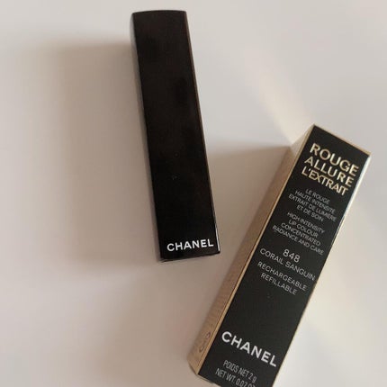 ルージュ アリュール レクストレ/CHANEL/口紅を使ったクチコミ(4枚目)