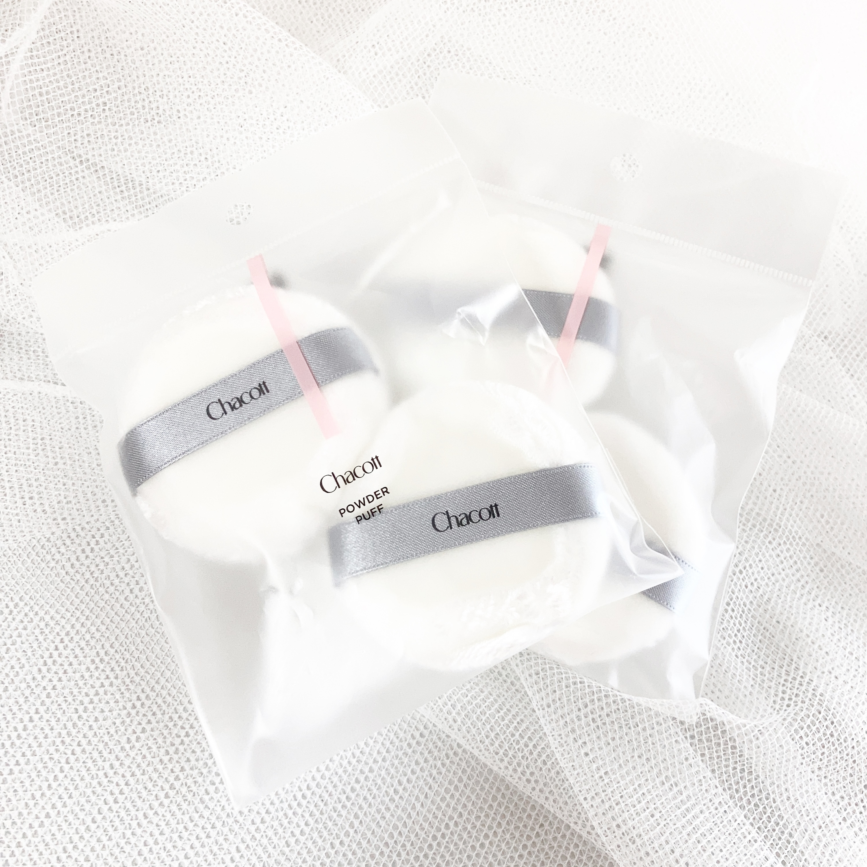 チャコット・コスメティクス パウダーパフ(2ヶ入)のクチコミ「ーーーーーーーーーーーーーーーー
チャコット・コスメティクス
パウダーパフ（2ヶ入）
ーーーー.....」（2枚目）