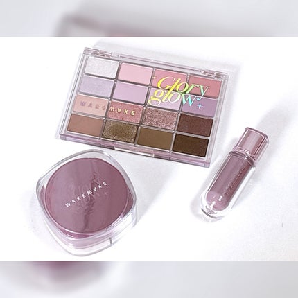 ソフトブラーリングアイパレット/wakemake/アイシャドウパレットを使ったクチコミ(2枚目)