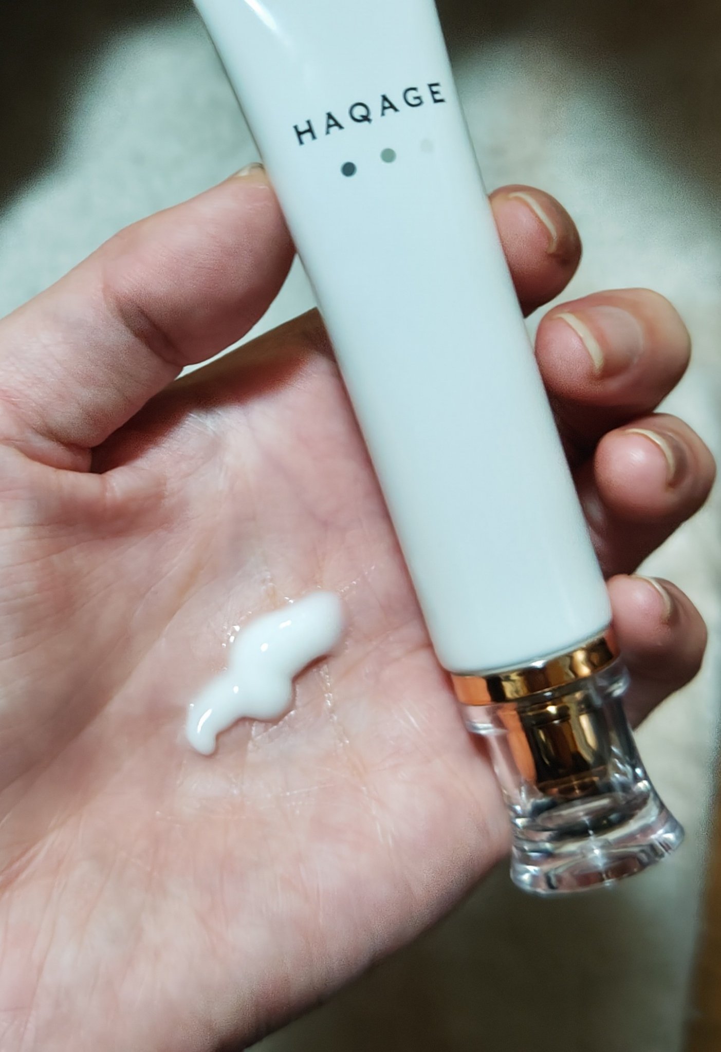 ハクアージュ/196+/フェイスクリームを使ったクチコミ（2枚目）