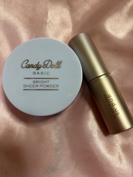 ブライトシアーパウダー+/CandyDoll/ルースパウダーを使ったクチコミ(1枚目)