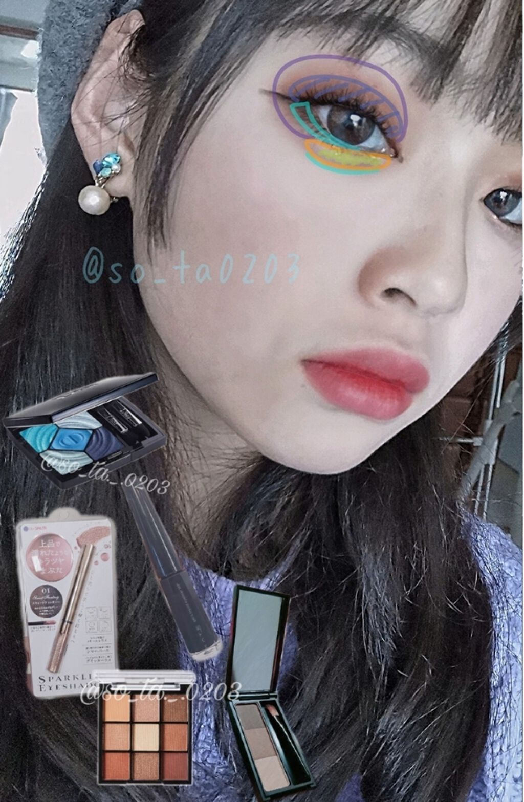 サンク クルール/Dior/アイシャドウパレットを使ったクチコミ（2枚目）