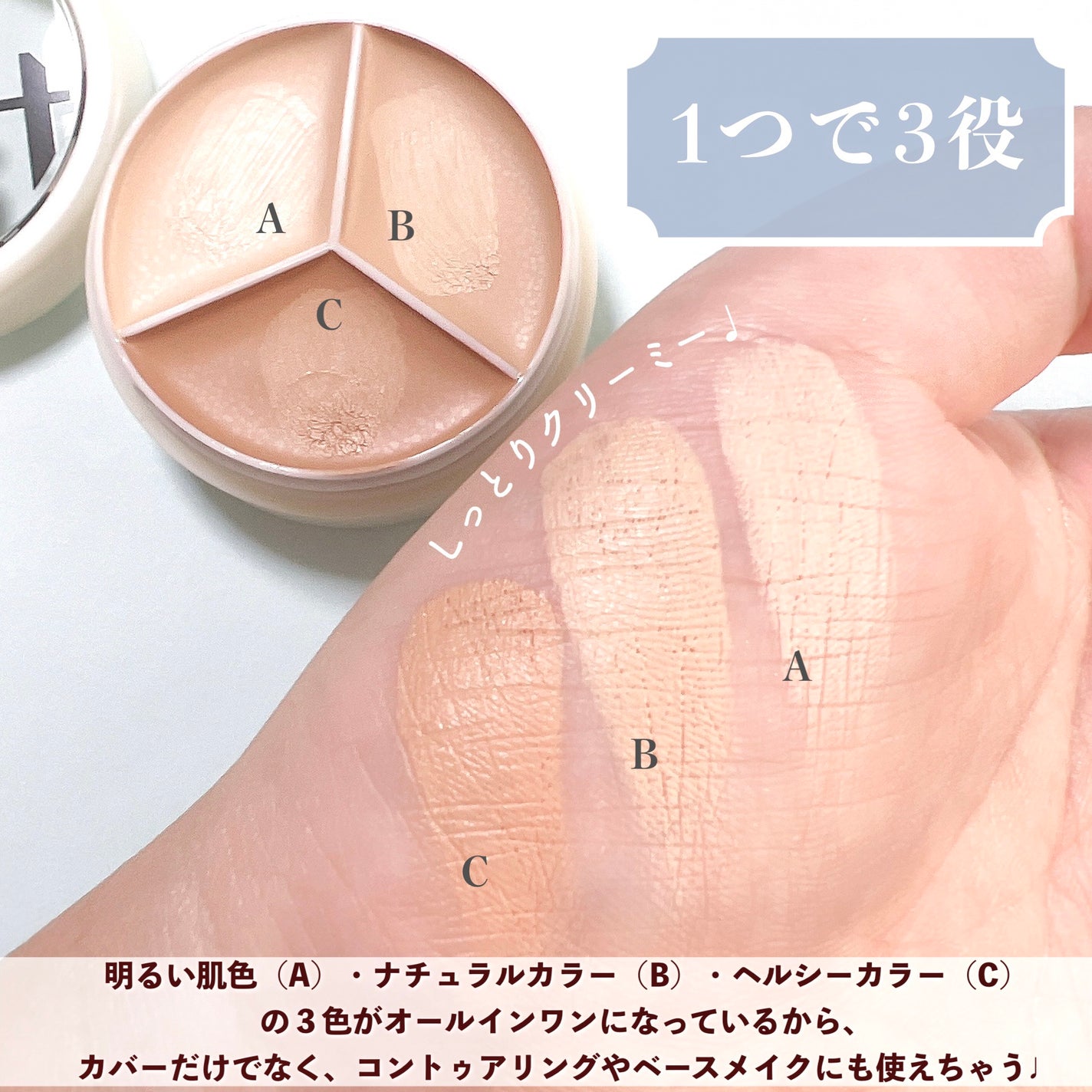 カバーアッププロコンシーラー/TFIT/パレットコンシーラーを使ったクチコミ(2枚目)
