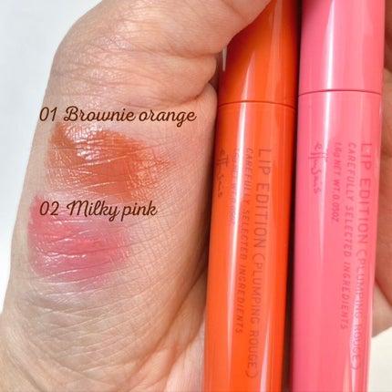 エテュセ リップエディション(プランパールージュ)ウォームスタイル/ettusais/口紅を使ったクチコミ(2枚目)