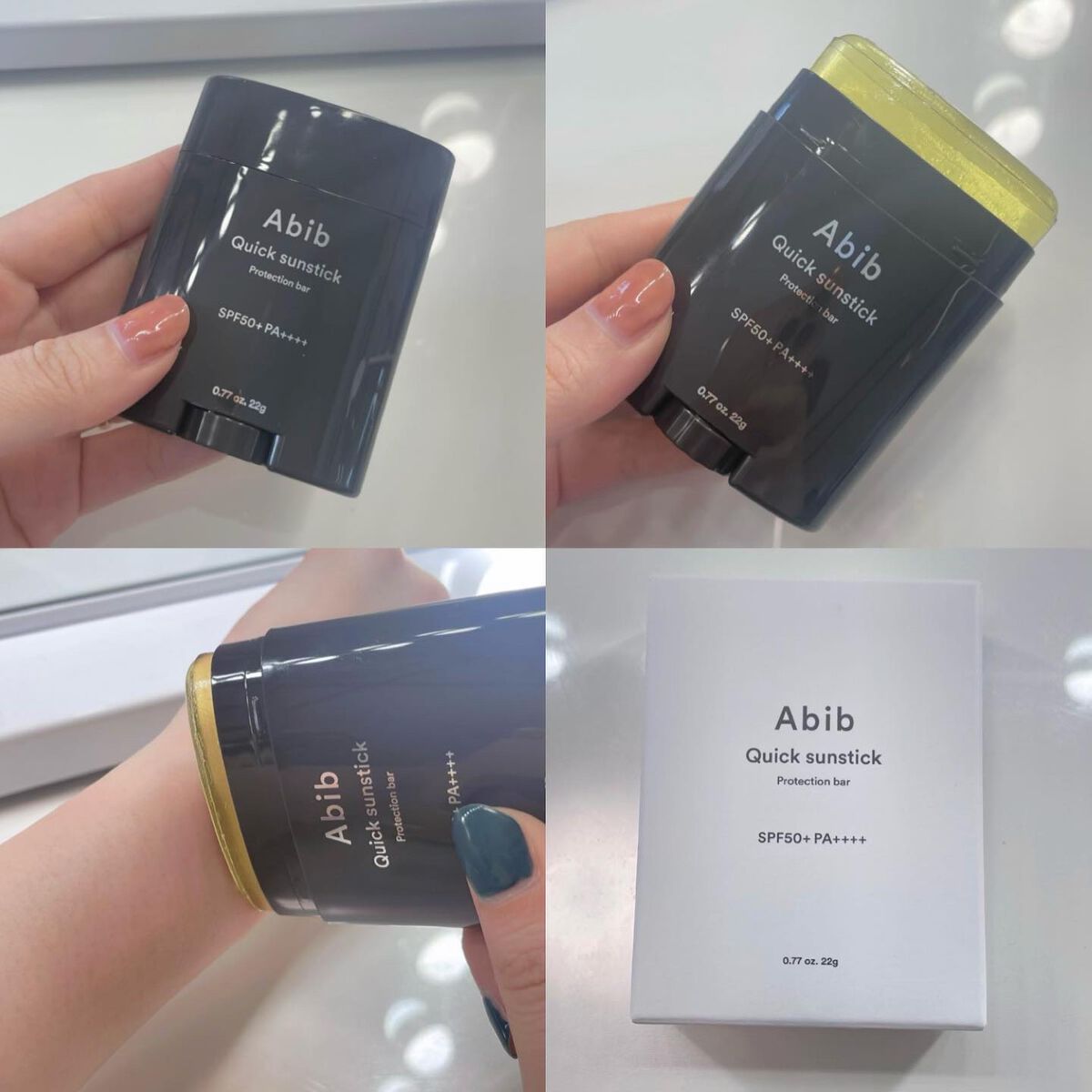 クイック サンスティック プロテクションバー/Abib /日焼け止めスティックを使ったクチコミ(8枚目)