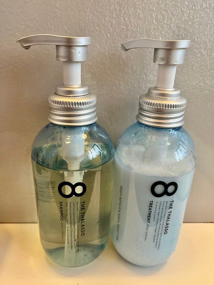 モイストシャンプー&モイストトリートメント ミニプレシャンプー付き スパ限定キット/エイトザタラソ/シャンプー・コンディショナーを使ったクチコミ(2枚目)