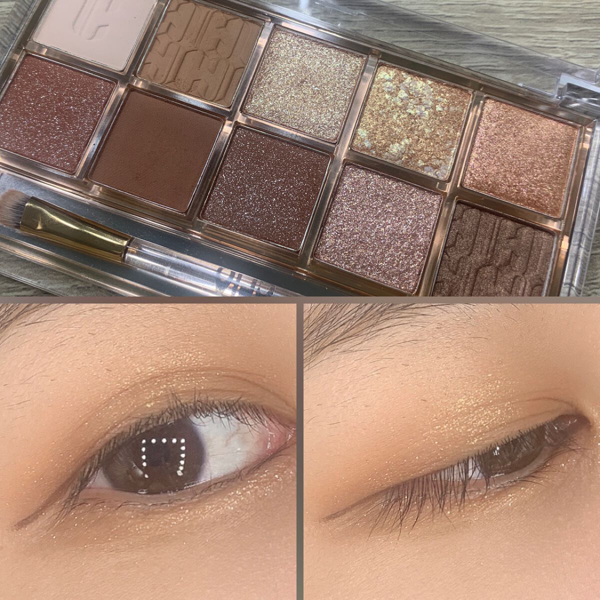 プロ アイ パレット/CLIO/アイシャドウパレットを使ったクチコミ（2枚目）