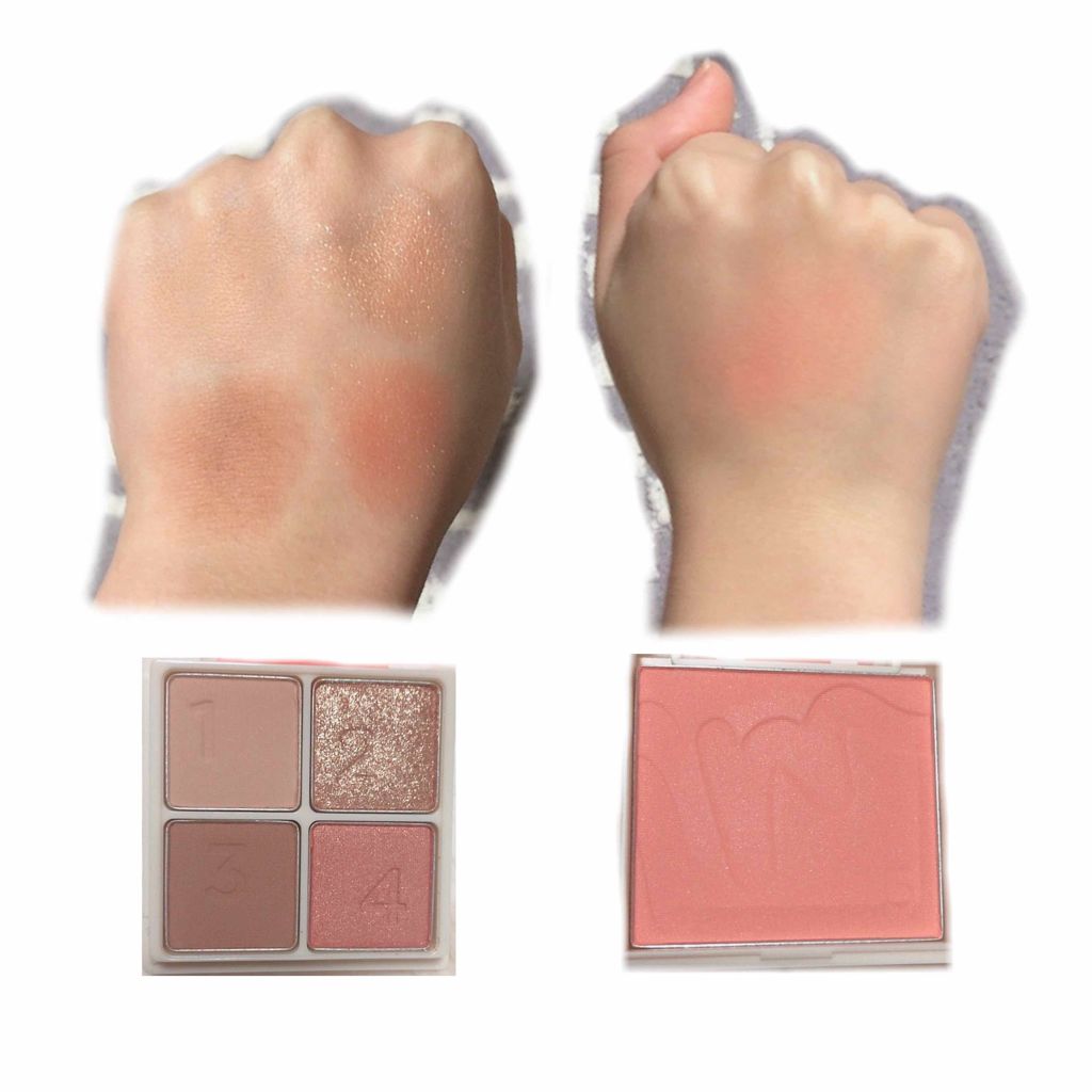 マルチキューブ/i’m meme/アイシャドウパレットを使ったクチコミ(2枚目)