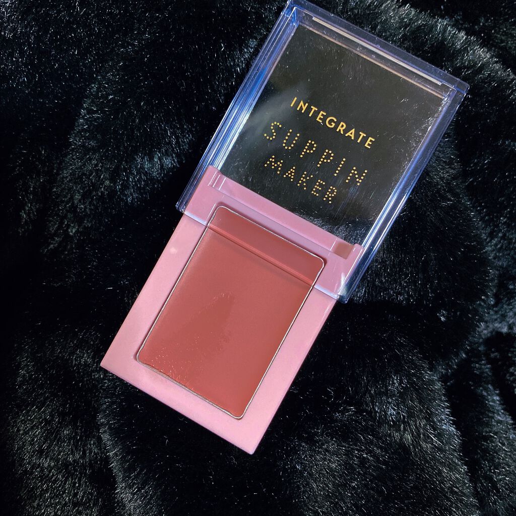 すっぴんメイカー チーク＆リップ/インテグレート/ジェル・クリームチークを使ったクチコミ（2枚目）