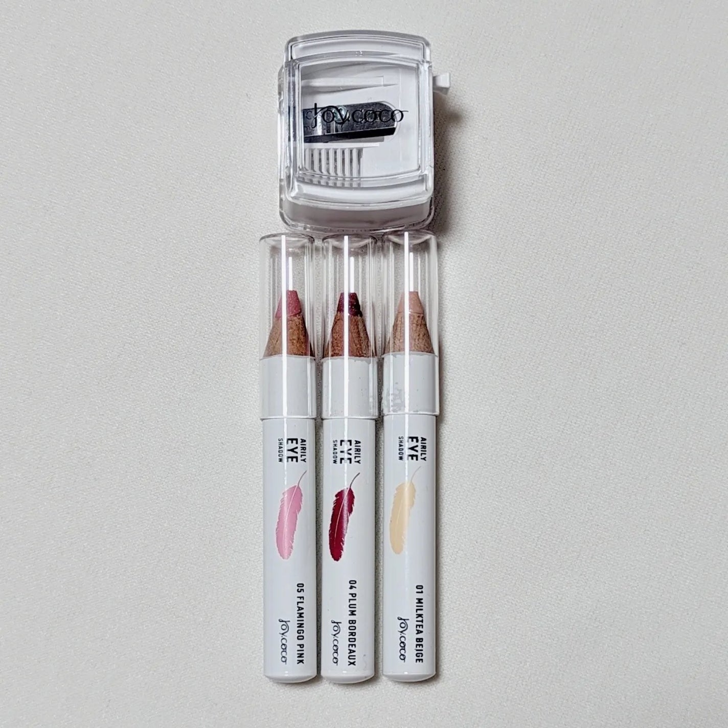 ジョイココ エアリーアイシャドウ/Joy.coco(ジョイココ)/単色アイシャドウを使ったクチコミ(2枚目)