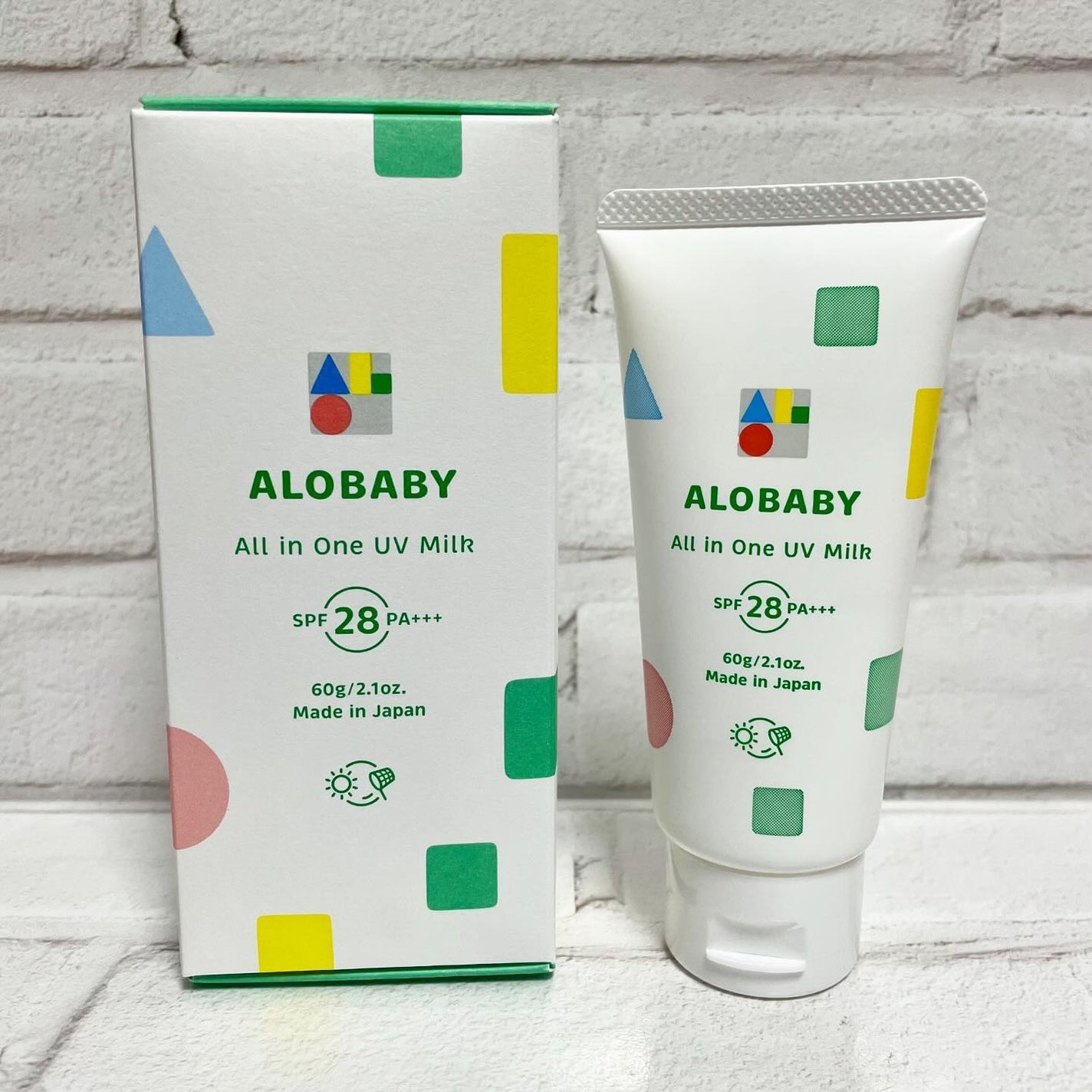 アロベビー オールインワンUVミルク/ALOBABY/日焼け止めミルクを使ったクチコミ(1枚目)