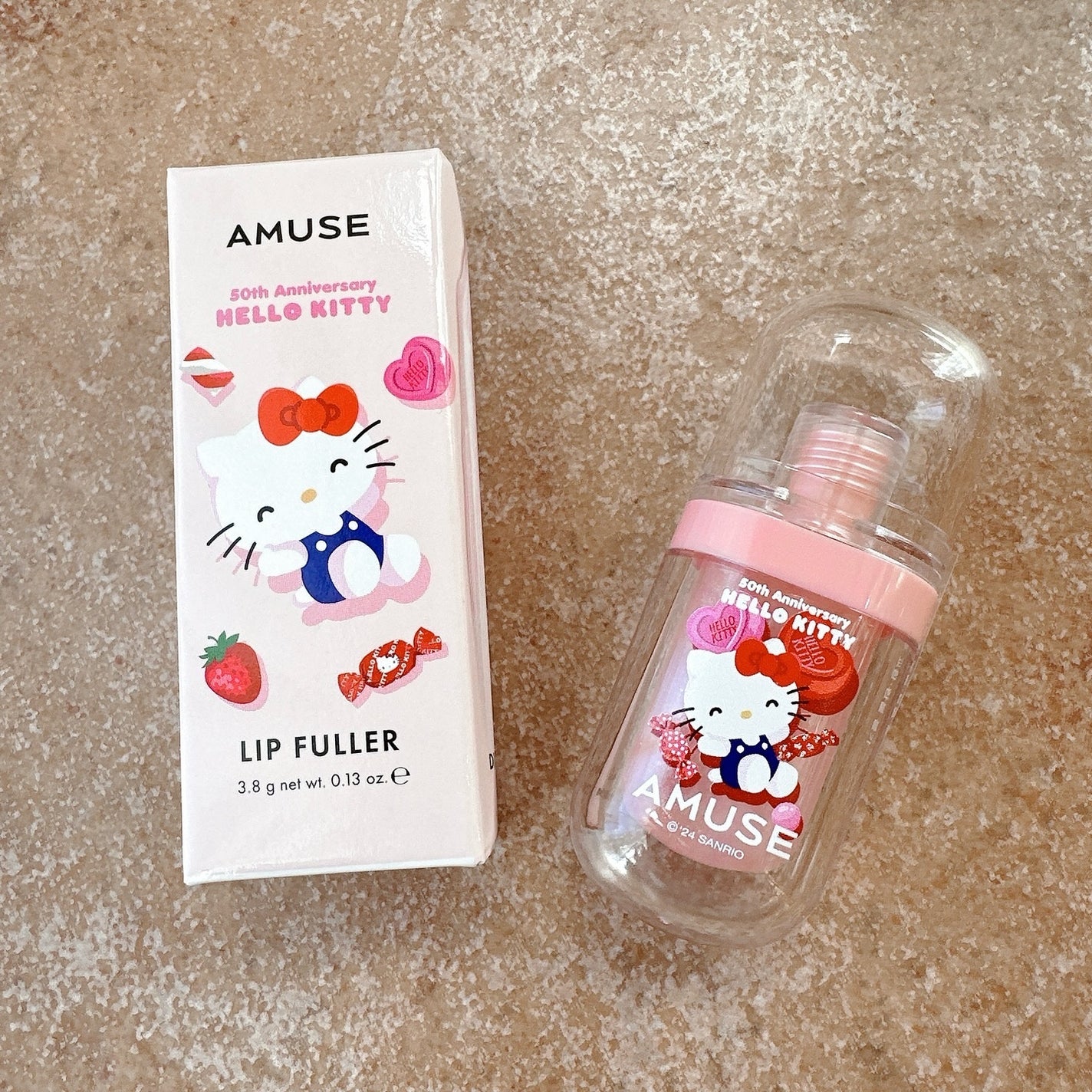 ジェルフィットティント/AMUSE/リップティントを使ったクチコミ(8枚目)