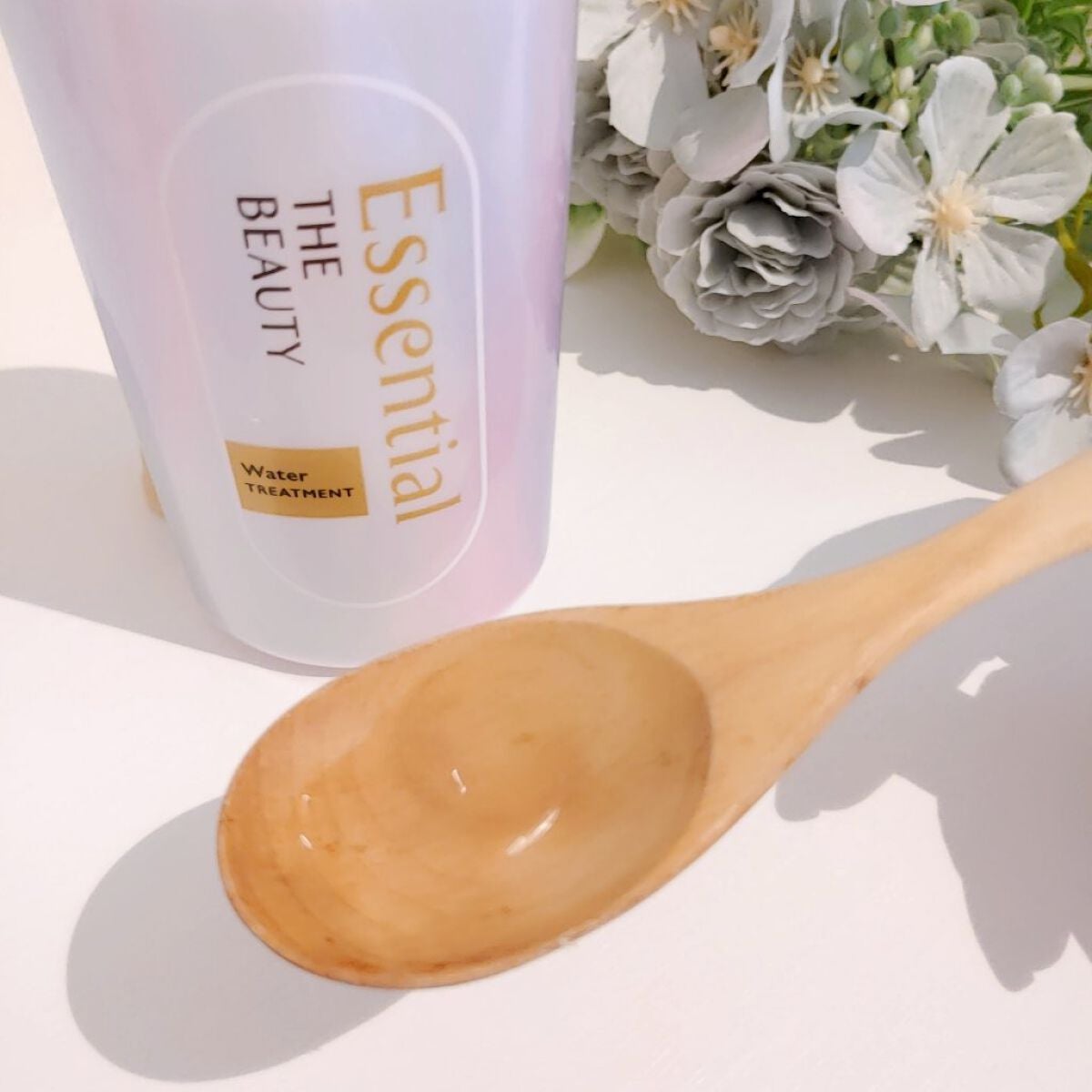 エッセンシャル プレミアム ウォータートリートメント EXスムース/エッセンシャル/アウトバストリートメントを使ったクチコミ(3枚目)