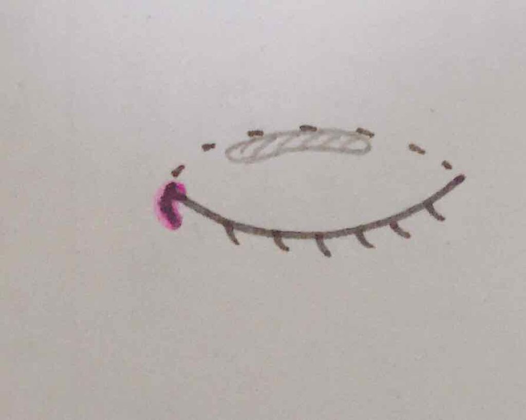 アイテープ 埋没式両面テープ/DAISO/二重まぶた用アイテムを使ったクチコミ（2枚目）