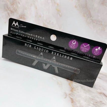 ニブ リクイドアイライナー BK1/ATSUSHI NAKASHIMA Cosme/リキッドアイライナーを使ったクチコミ(4枚目)