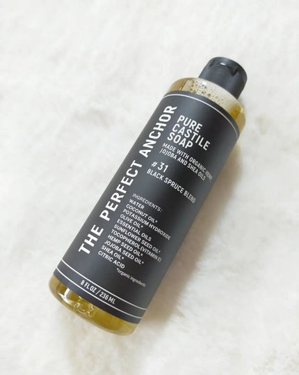 ザ・パーフェクトアンカー ブラックスプルースブレンド #31/THE PERFECT ANCHOR/ボディソープを使ったクチコミ(1枚目)