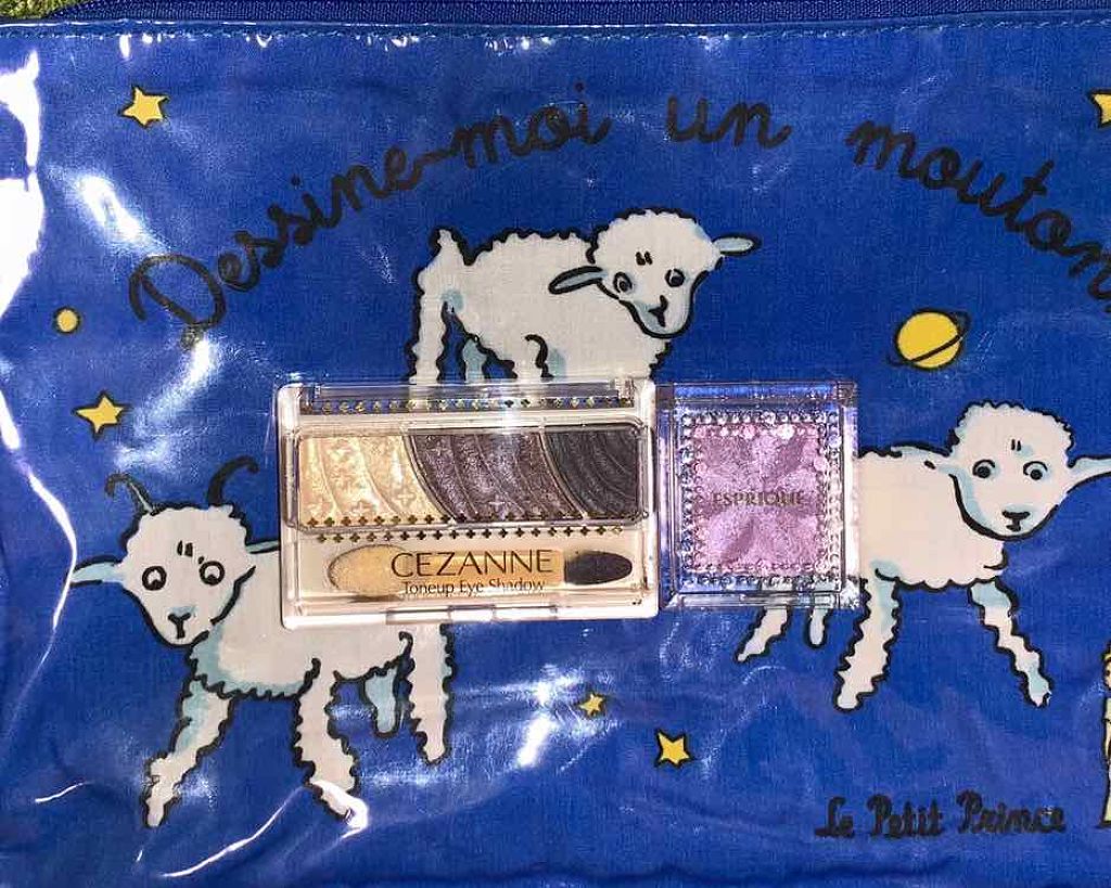 トーンアップアイシャドウ/CEZANNE/アイシャドウパレットを使ったクチコミ（1枚目）
