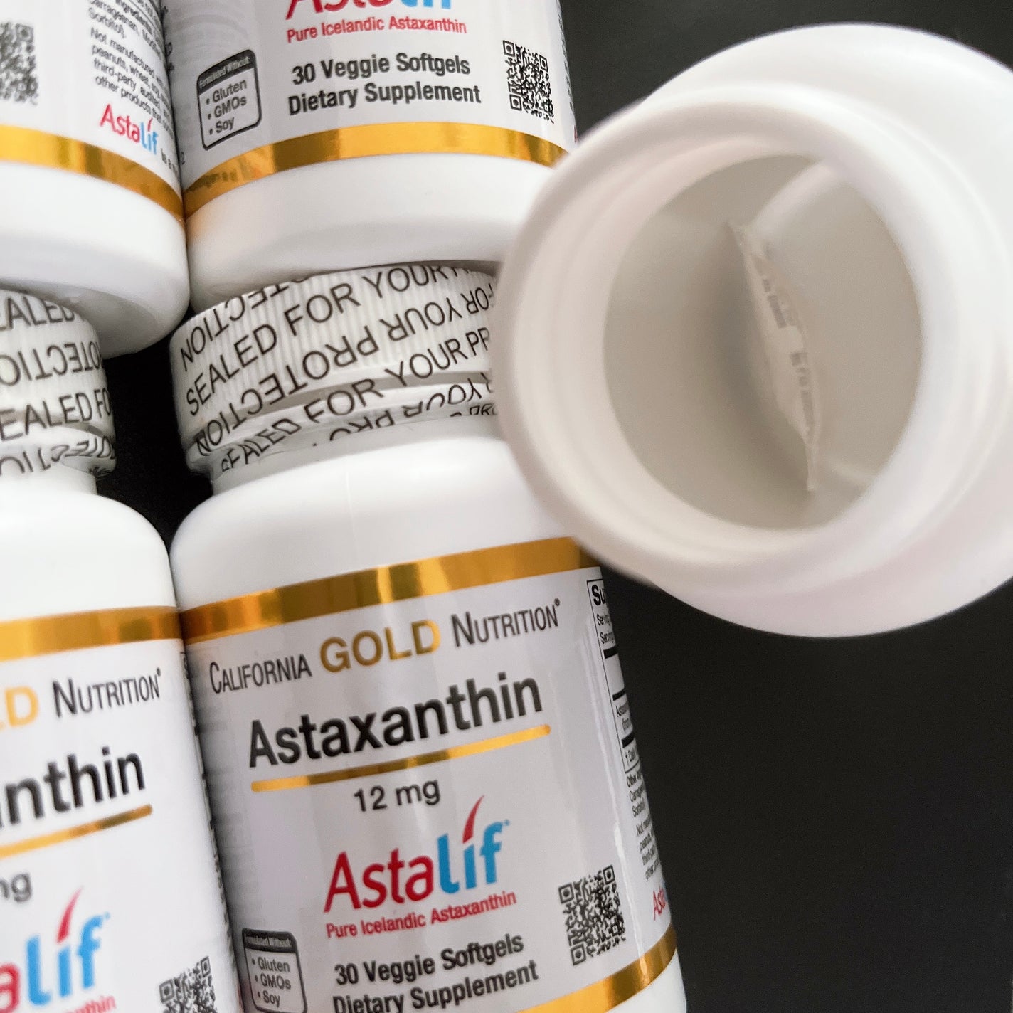アスタキサンチン/CALIFORNIA GOLD NUTRITION/健康サプリメントを使ったクチコミ(2枚目)