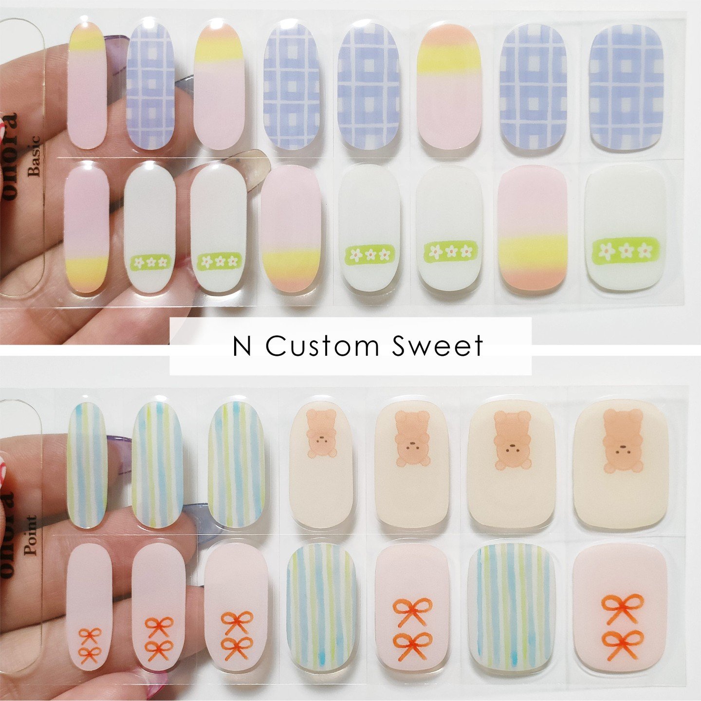 セミキュアジェルネイル（ハンド）/ohora/ネイルシールを使ったクチコミ（3枚目）