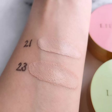 パーフェクティングフィッティング フルカバレッジクッション/LILIBETH/クッションファンデーションを使ったクチコミ(5枚目)