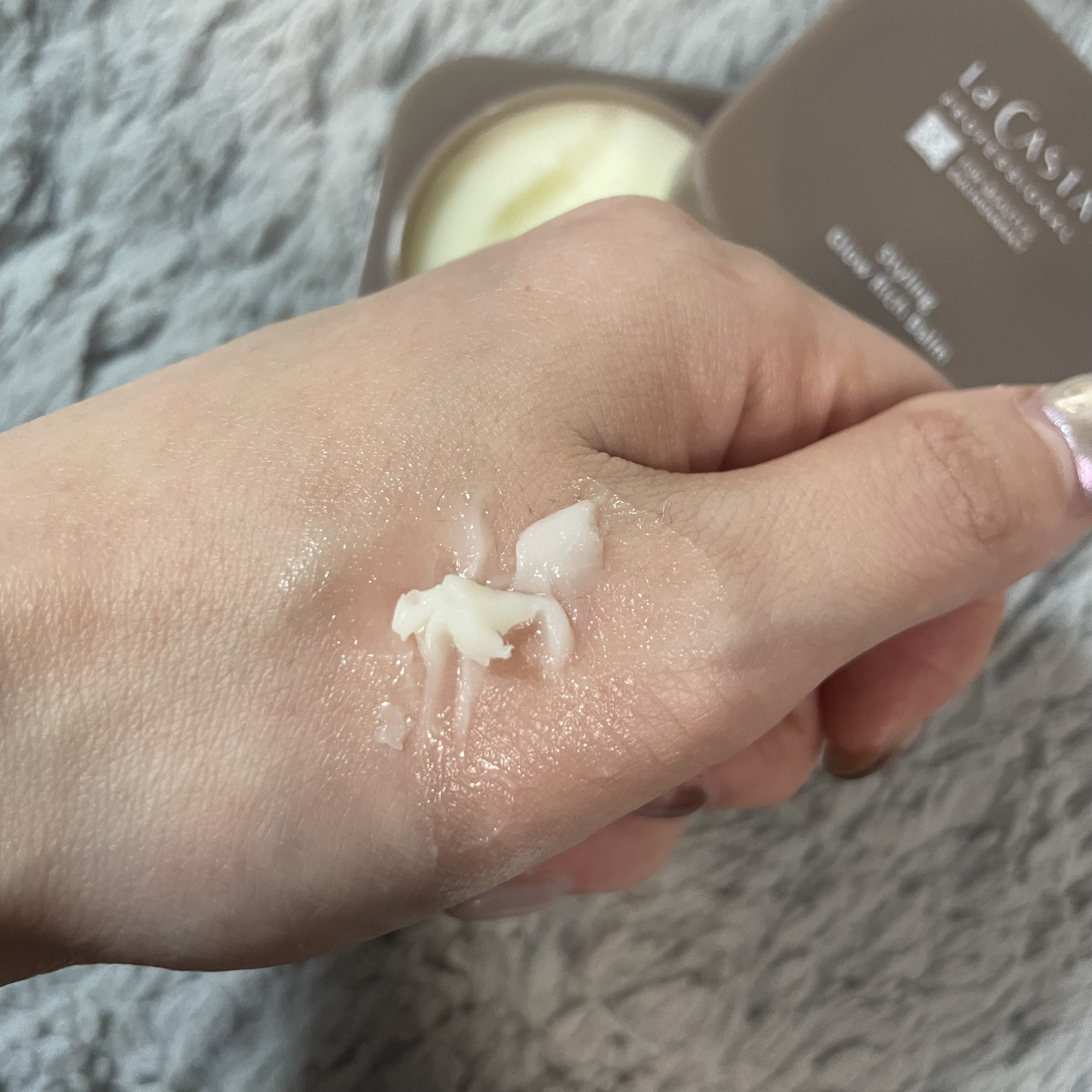 プロフェッショナル スタイリング グロウリッチ バーム /ラ・カスタ　プロフェッショナル/ヘアバームを使ったクチコミ（2枚目）