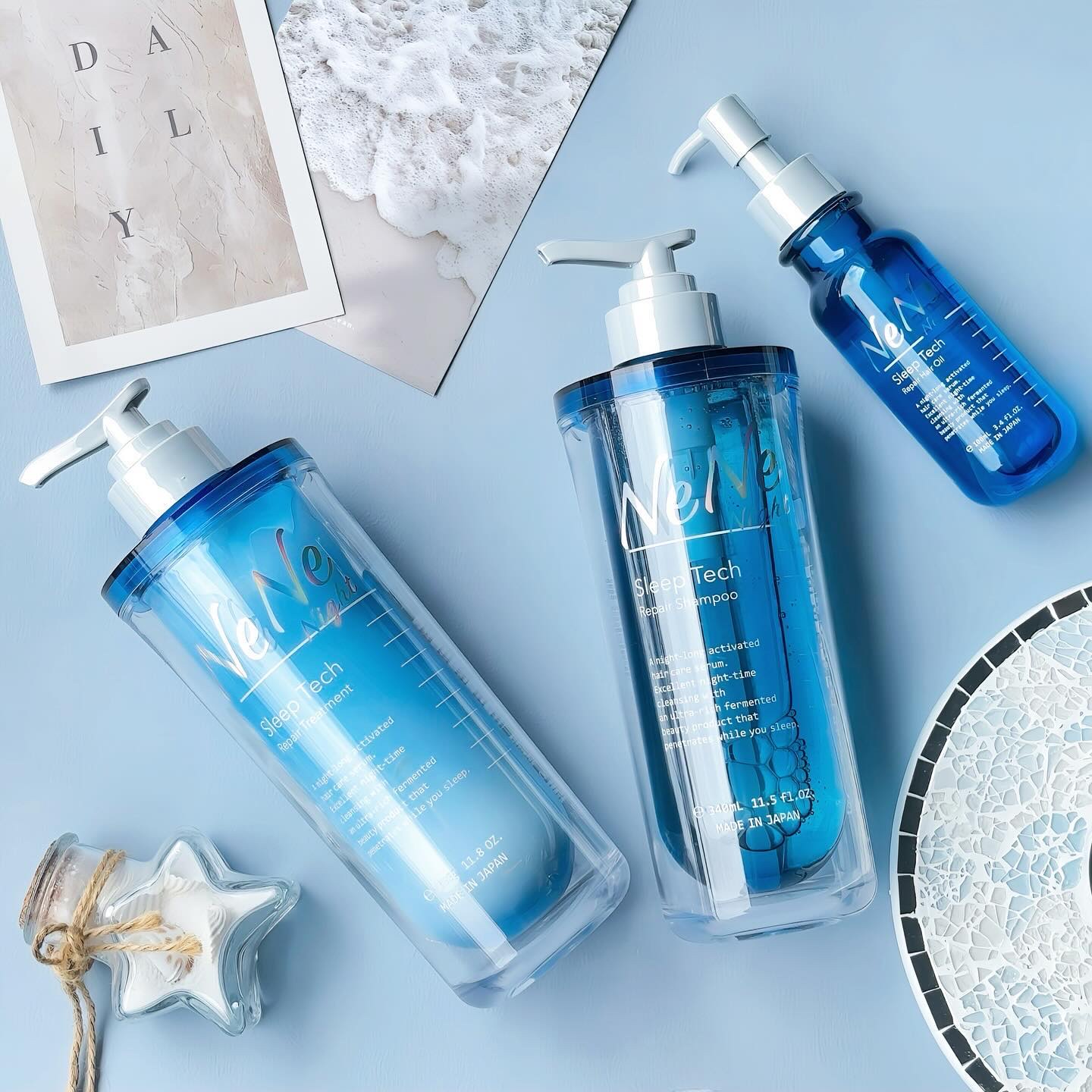 スリープテック リペア シャンプー／ヘアトリートメント/NeNe Night/市販シャンプーを使ったクチコミ（1枚目）