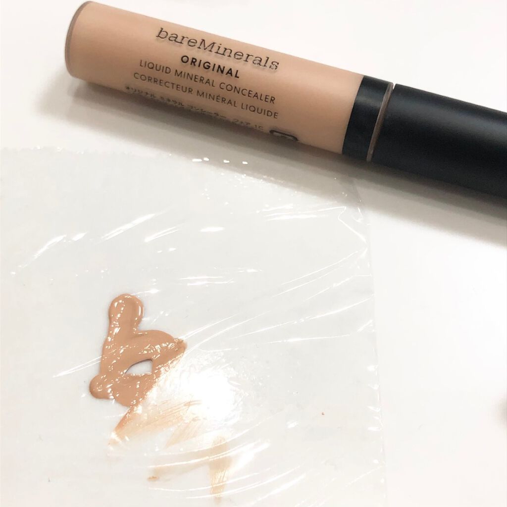 オリジナル ミネラル コンシーラー フェア 1C/bareMinerals/リキッドコンシーラーを使ったクチコミ（2枚目）