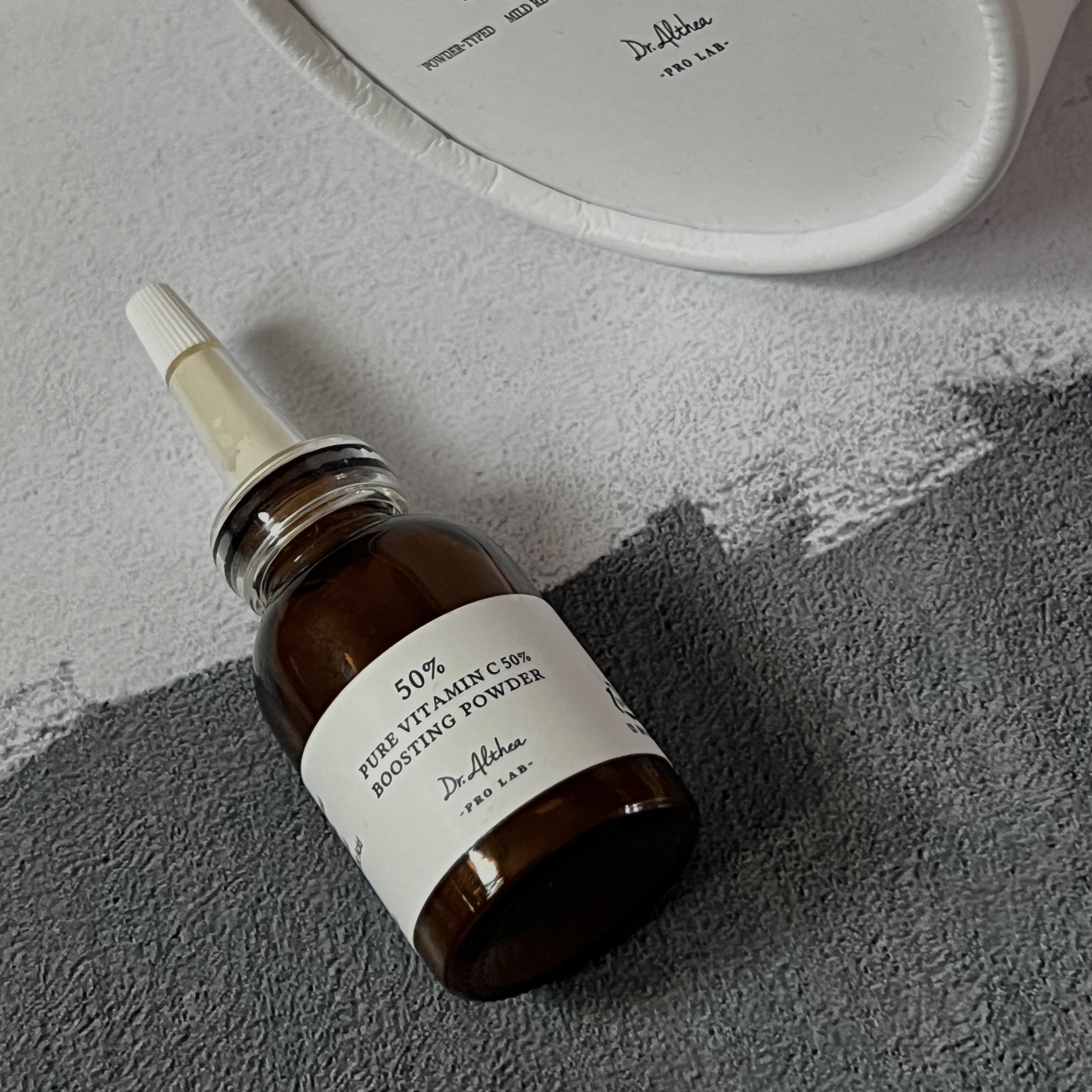 ピュアビタミンC 50％ ブースティングパウダー/Dr.Althea/フェイスパウダーを使ったクチコミ（1枚目）
