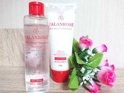 ノンシリコンシャンプー&トリートメント/VALANROSE/市販シャンプーを使ったクチコミ(1枚目)
