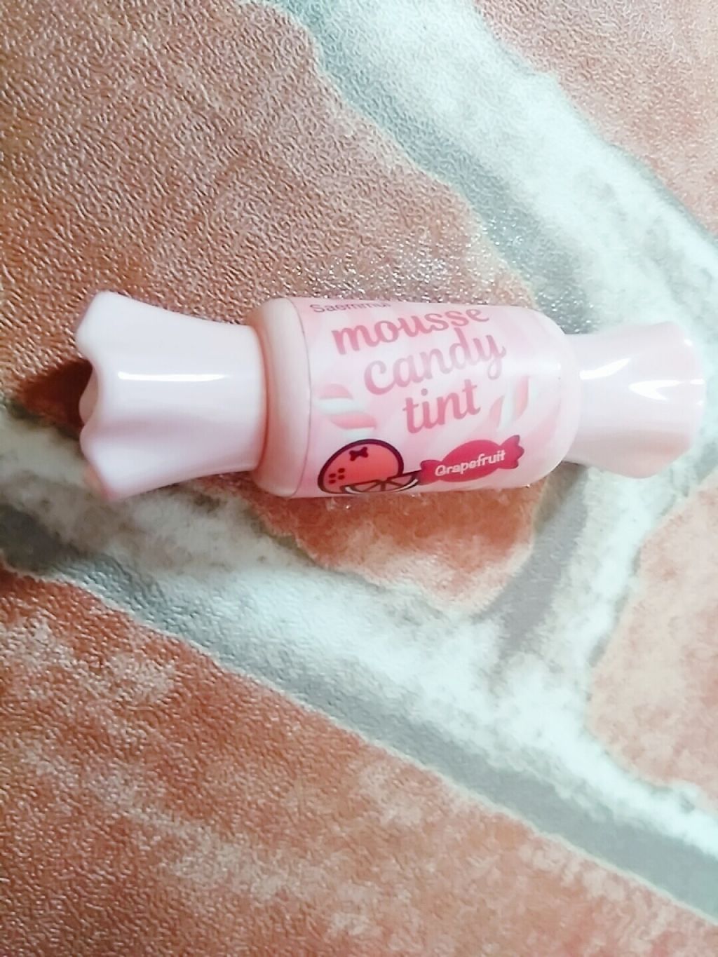 ムース キャンディー ティント/the SAEM/リップティントを使ったクチコミ（1枚目）