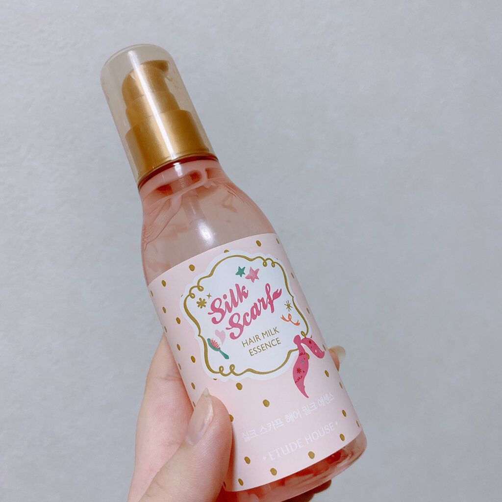 シルクスカーフ ヘア ミルクエッセンス/ETUDE/ヘアミルクを使ったクチコミ（1枚目）