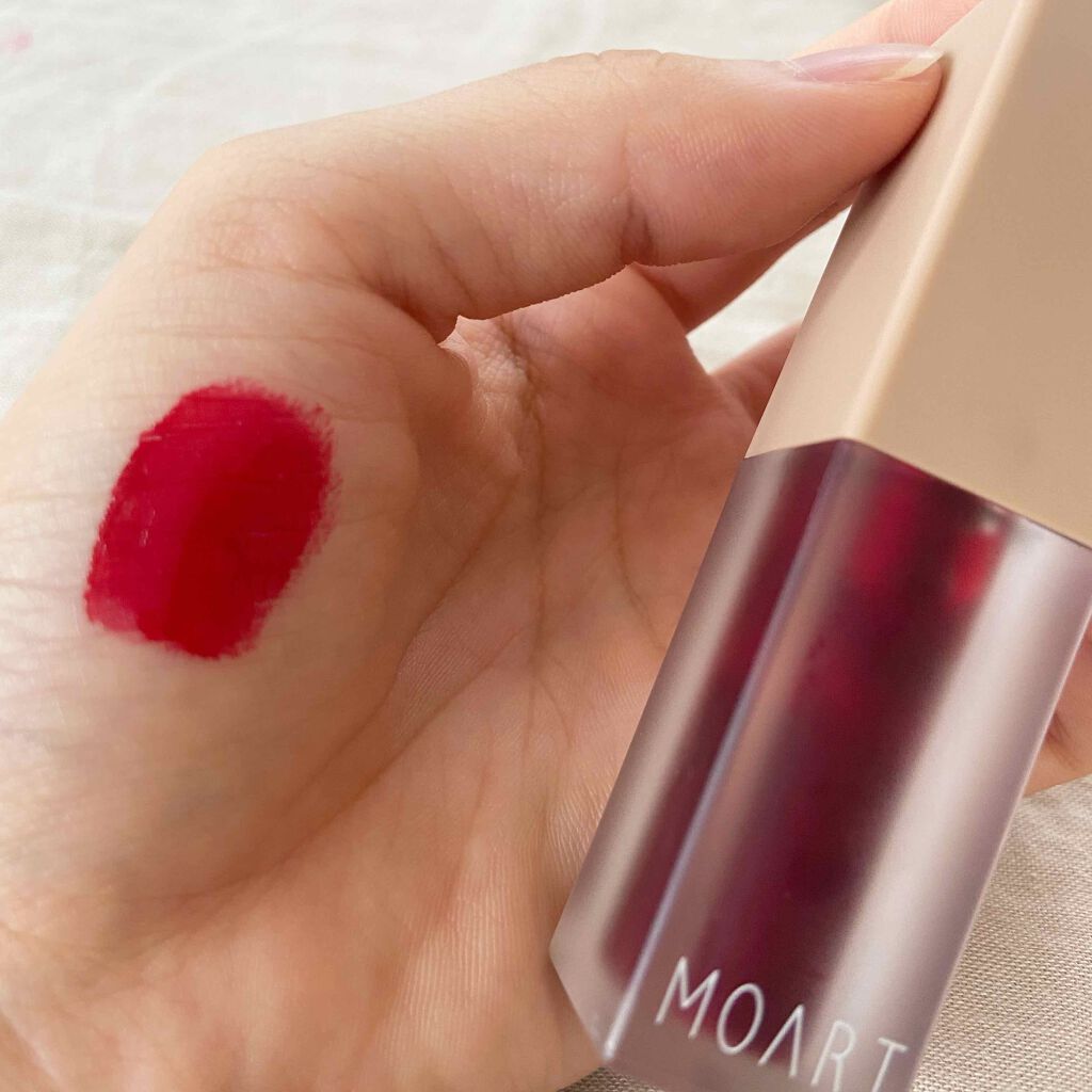 カラーラスティングティント/MOART/口紅を使ったクチコミ(2枚目)