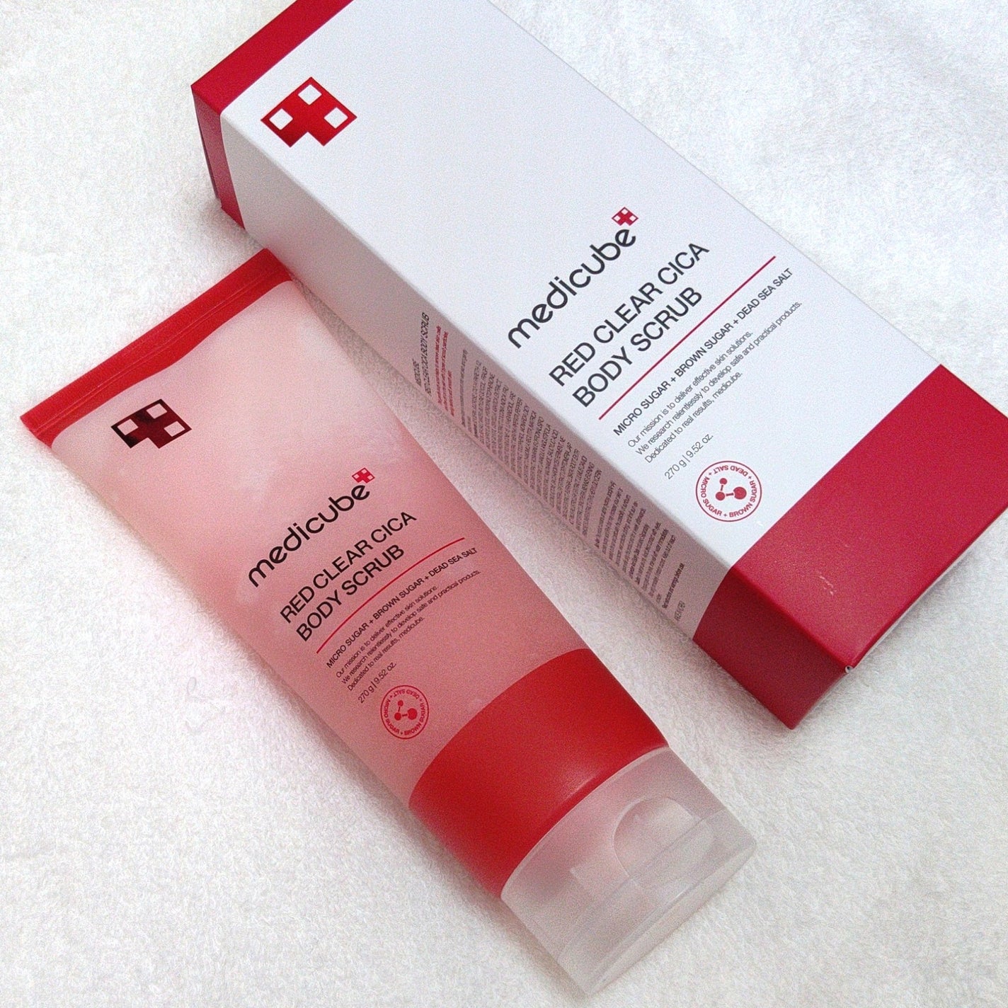 レッドシカボディスクラブ/MEDICUBE/ボディスクラブを使ったクチコミ(4枚目)