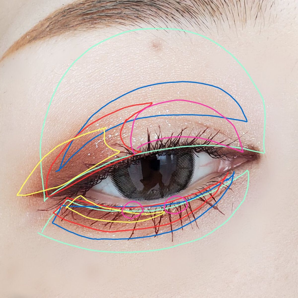 ベターザンアイズ ミュージックシリーズ/rom&nd/アイシャドウパレットを使ったクチコミ（3枚目）