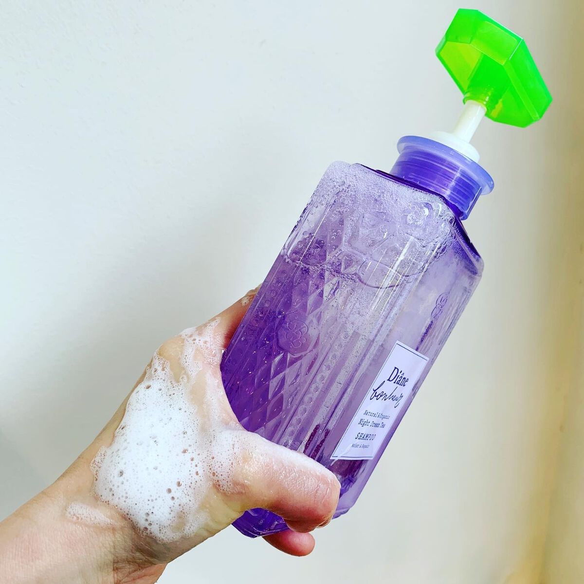 ダイアンボヌール モイスト＆リペア シャンプー/トリートメント ナイトドリームティーの香り シャンプー 500ml/ダイアン/市販シャンプーを使ったクチコミ（2枚目）