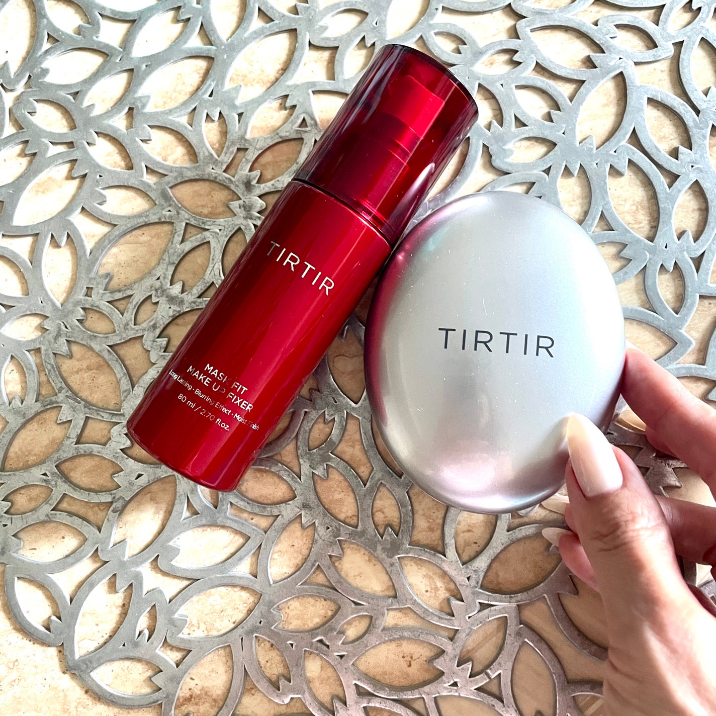 マスクフィット メイクアップフィクサー/TIRTIR(ティルティル)/フィックスミストを使ったクチコミ(1枚目)