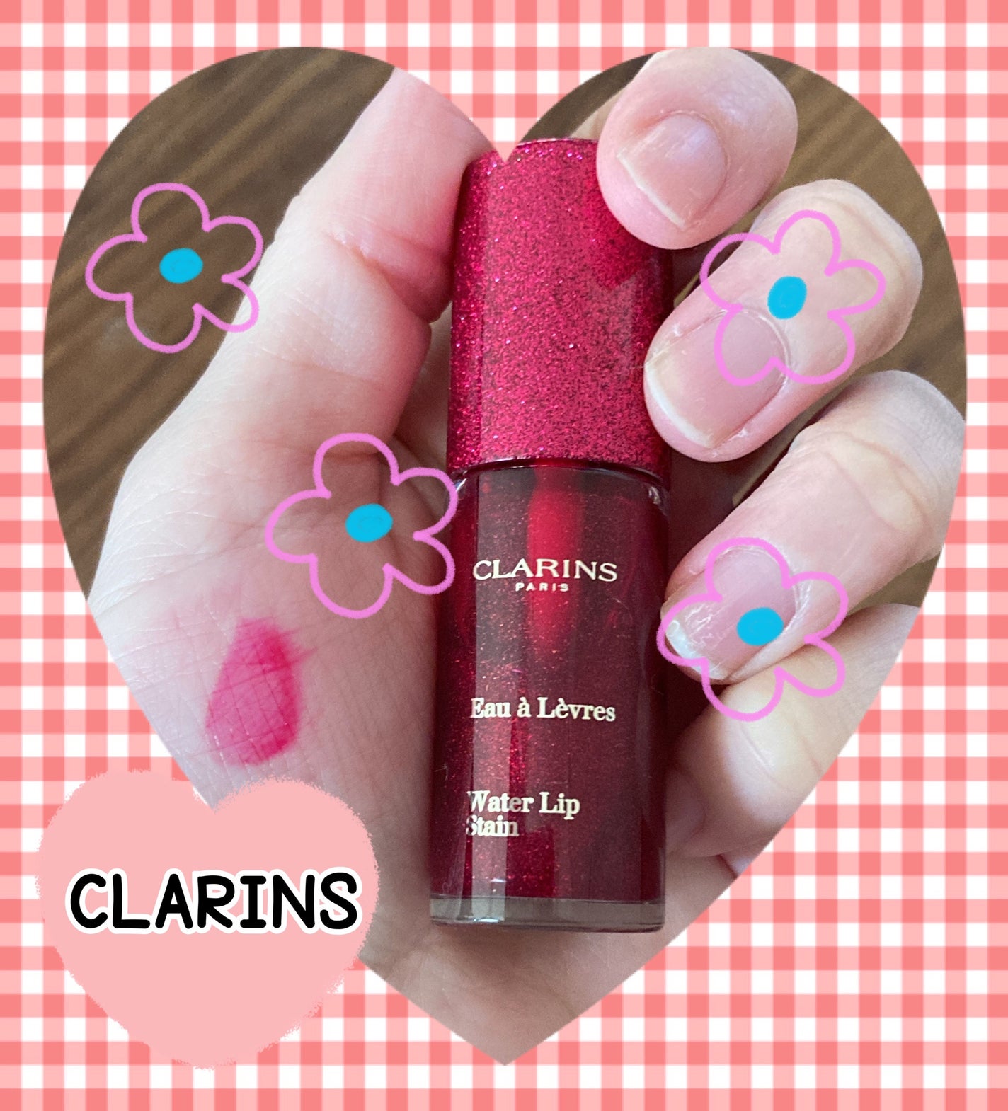 ウォーターリップ ステイン/CLARINS/リップグロスを使ったクチコミ(1枚目)