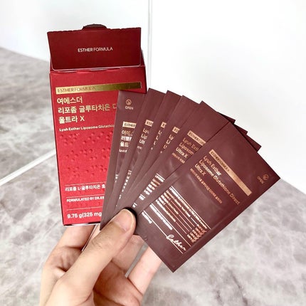 ヨエスターGLTダイレクトウルトラX/ESTHER FORMULA/美容サプリメントを使ったクチコミ(1枚目)