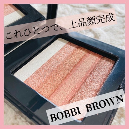 シマーブリック/BOBBI BROWN/パウダーチークを使ったクチコミ(1枚目)