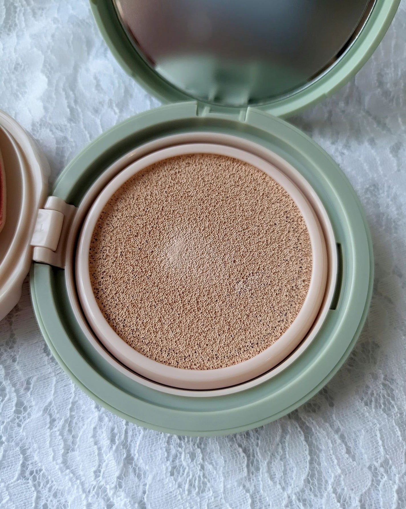 ジヴェルニー 密着カバークッション/GIVERNY/クッションファンデーションを使ったクチコミ(5枚目)