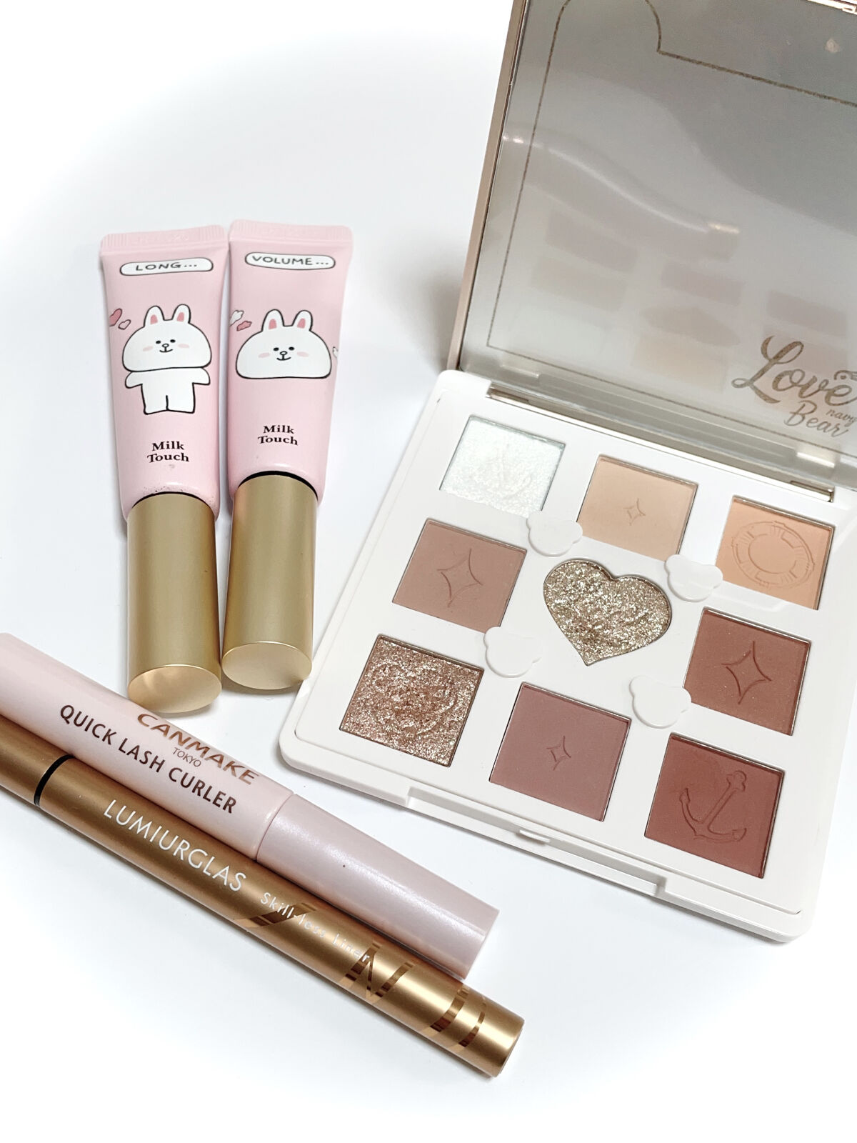 Love Bear 9色 アイシャドウパレット/FlowerKnows/アイシャドウパレットを使ったクチコミ（2枚目）