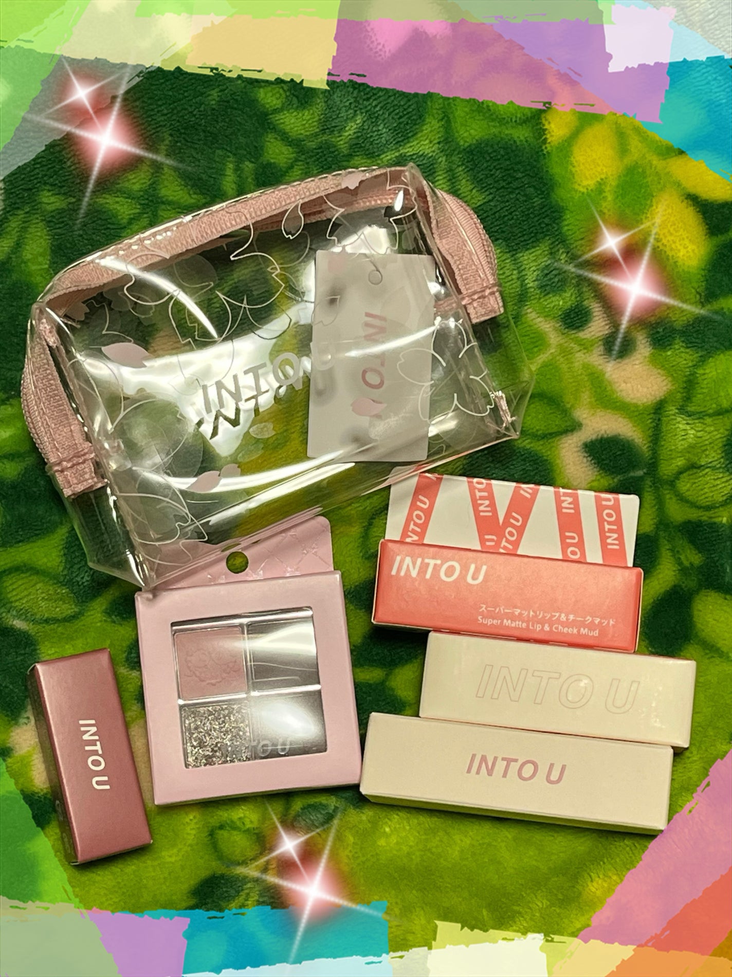 スーパーマットリップ&チークマッド/INTO U/口紅を使ったクチコミ(3枚目)